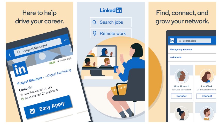 Best Networking Apps - linkedin slideshow