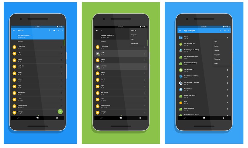 amaze file manager screenshots